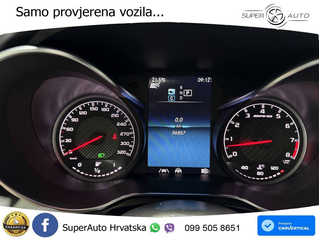 Mercedes AMG GLC 63 V8 (476 KS) 4MATIC+ MCT LED+GR SJED+ACC