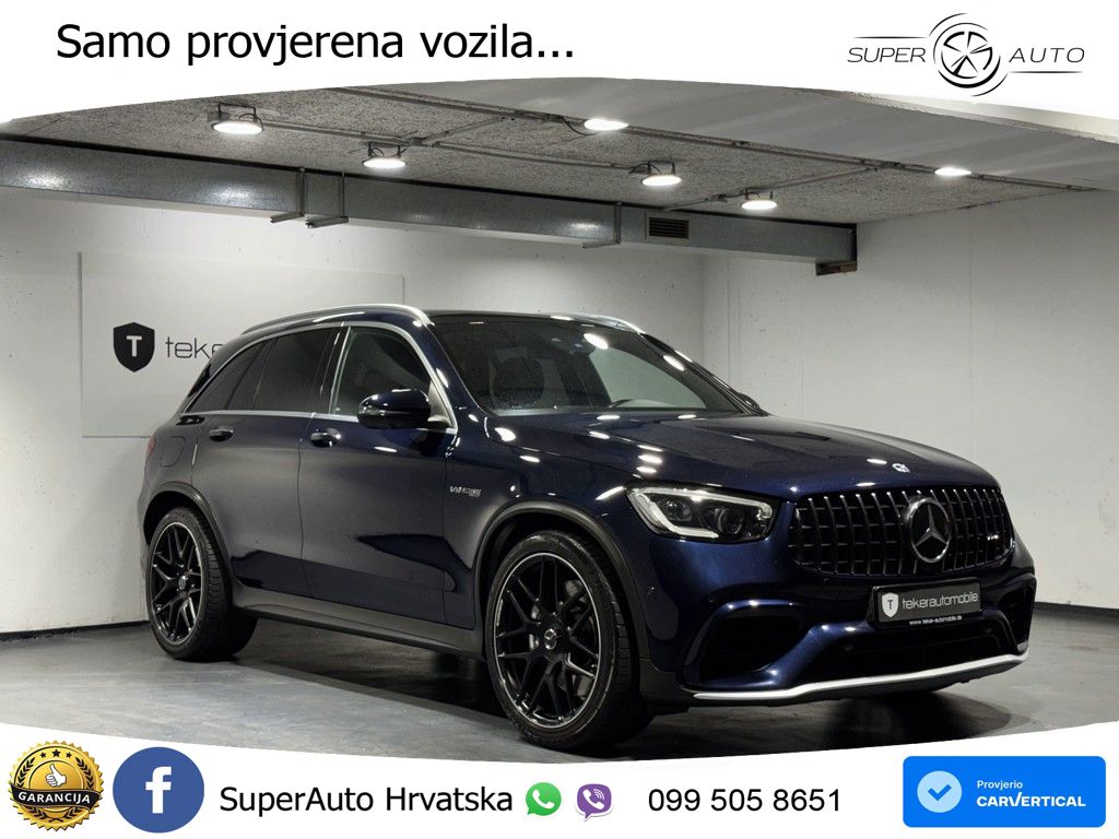 Mercedes AMG GLC 63 V8 (476 KS) 4MATIC+ MCT LED+GR SJED+ACC