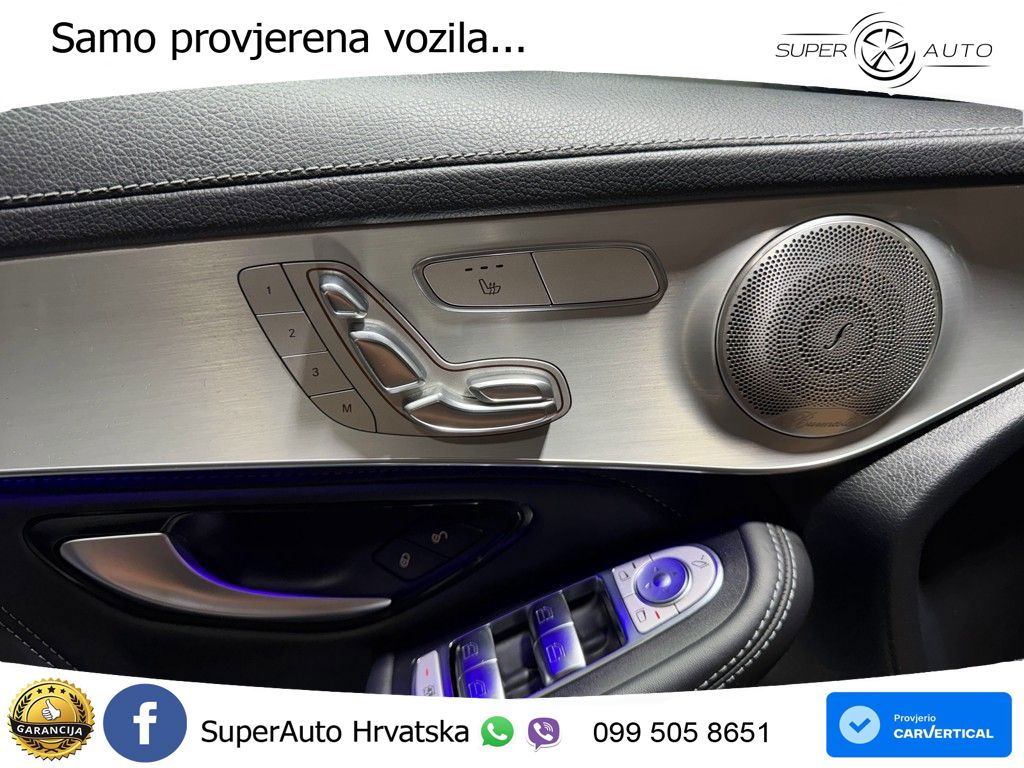 Mercedes AMG GLC 63 V8 (476 KS) 4MATIC+ MCT LED+GR SJED+ACC
