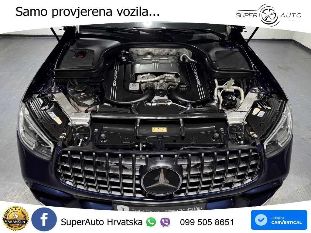 Mercedes AMG GLC 63 V8 (476 KS) 4MATIC+ MCT LED+GR SJED+ACC