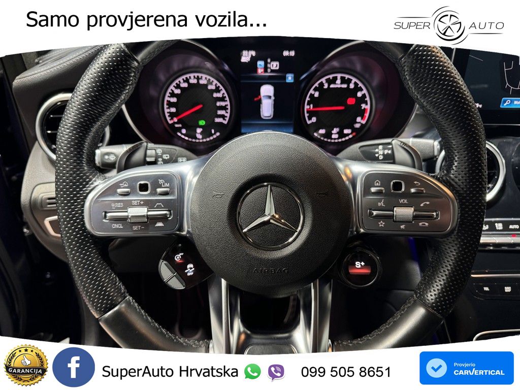 Mercedes AMG GLC 63 V8 (476 KS) 4MATIC+ MCT LED+GR SJED+ACC