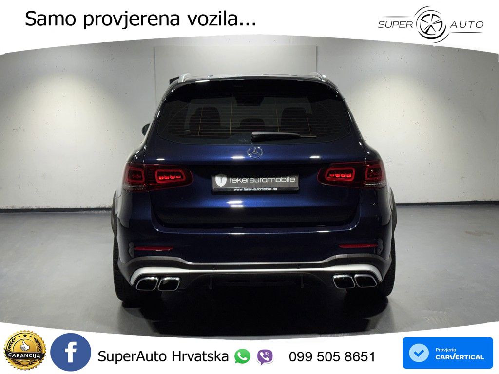 Mercedes AMG GLC 63 V8 (476 KS) 4MATIC+ MCT LED+GR SJED+ACC