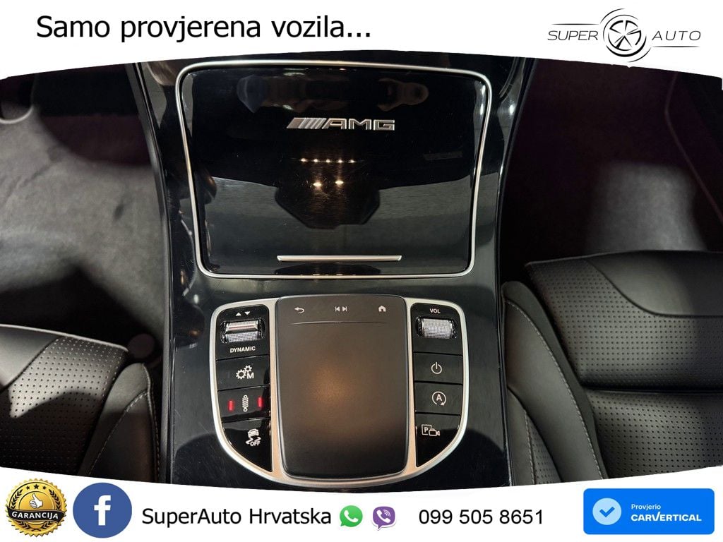 Mercedes AMG GLC 63 V8 (476 KS) 4MATIC+ MCT LED+GR SJED+ACC
