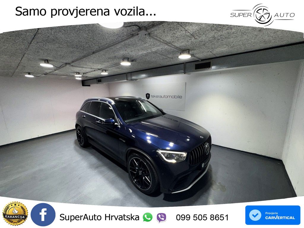 Mercedes AMG GLC 63 V8 (476 KS) 4MATIC+ MCT LED+GR SJED+ACC
