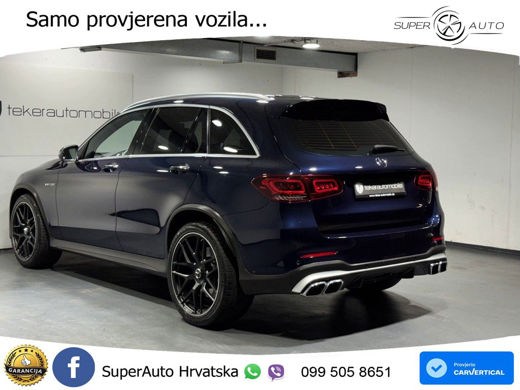 Mercedes AMG GLC 63 V8 (476 KS) 4MATIC+ MCT LED+GR SJED+ACC