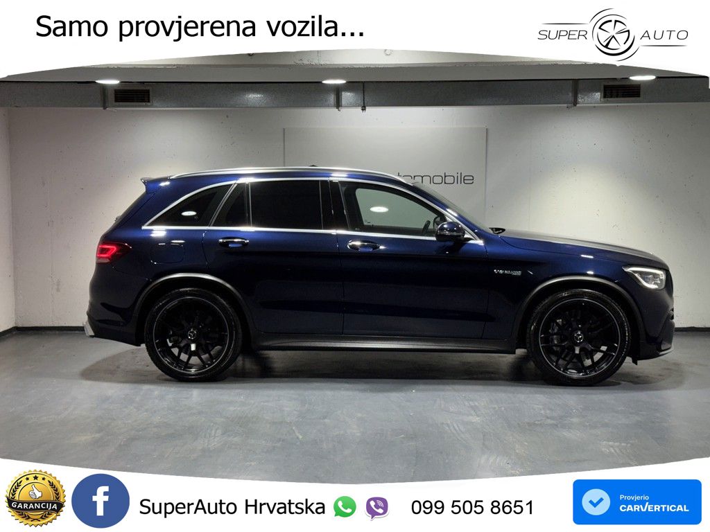 Mercedes AMG GLC 63 V8 (476 KS) 4MATIC+ MCT LED+GR SJED+ACC