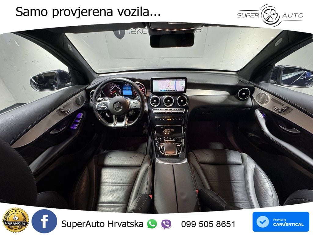 Mercedes AMG GLC 63 V8 (476 KS) 4MATIC+ MCT LED+GR SJED+ACC