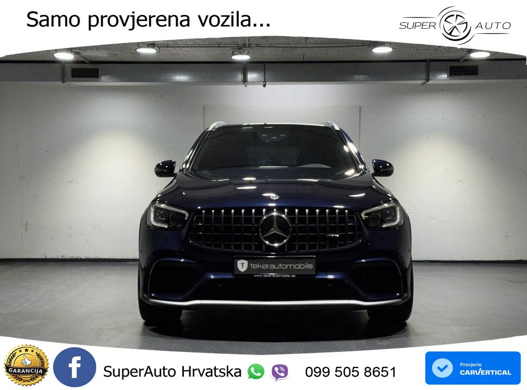 Mercedes AMG GLC 63 V8 (476 KS) 4MATIC+ MCT LED+GR SJED+ACC