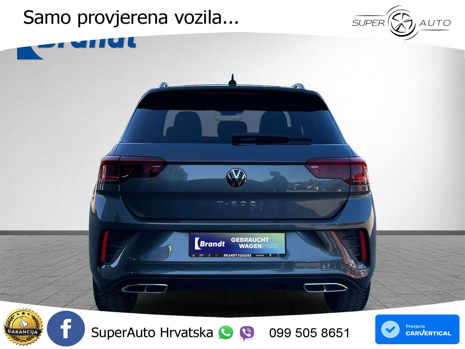 Volkswagen T-Roc I 2.0 TDI (150 KS) DSG LED+GR SJED+ACC