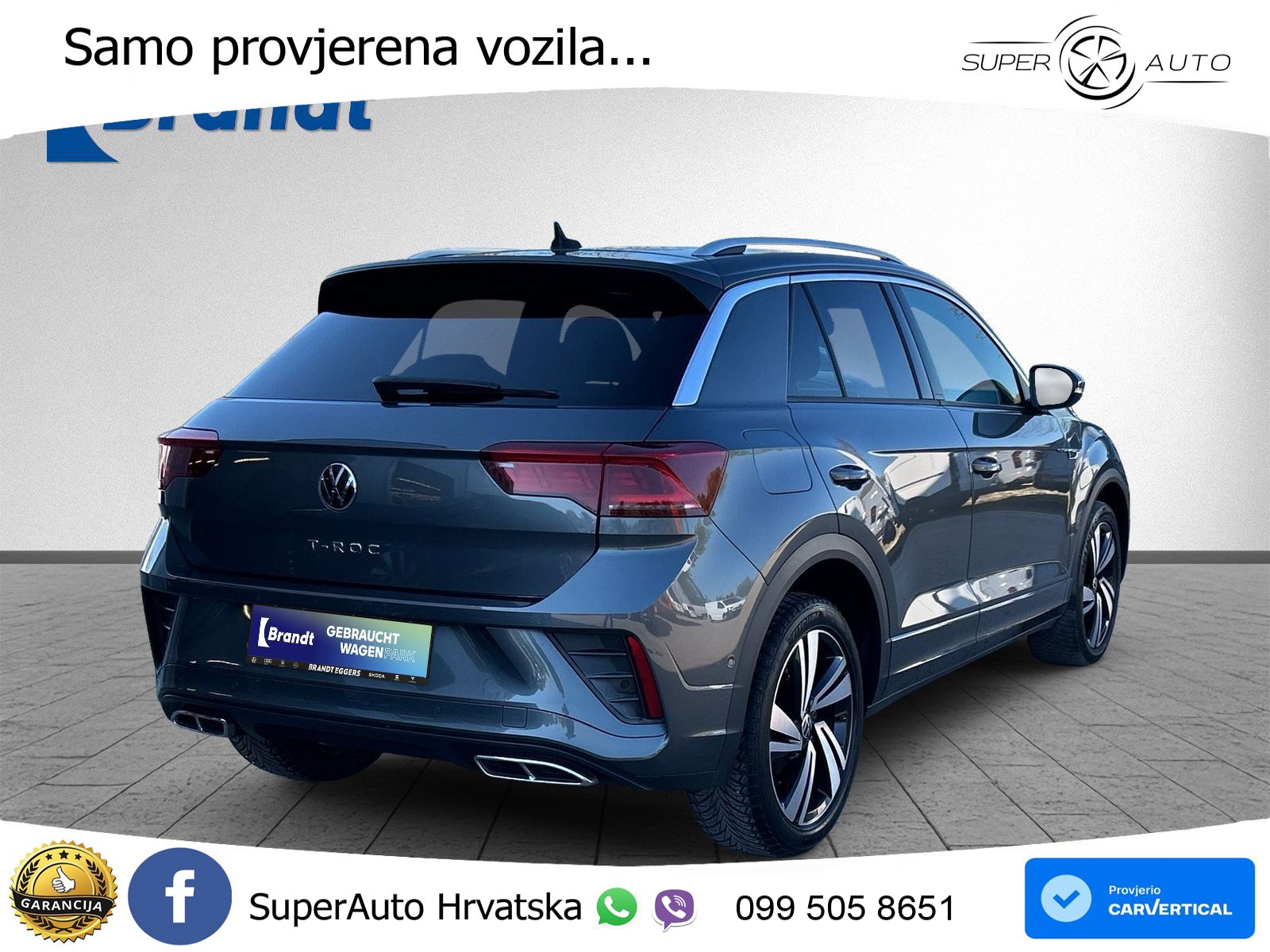 Volkswagen T-Roc I 2.0 TDI (150 KS) DSG LED+GR SJED+ACC