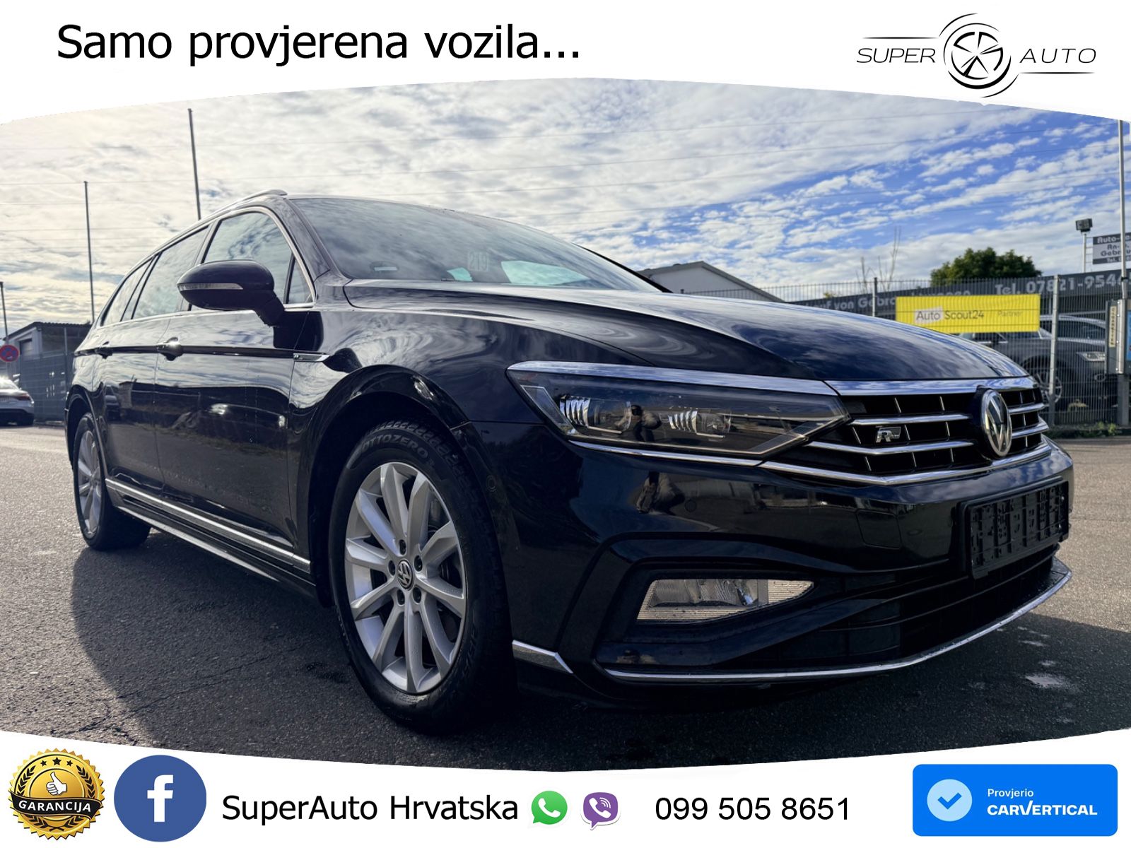 Volkswagen Passat Variant 2.0 TDI (150 KS) DSG Business LED+GR SJED+ACC