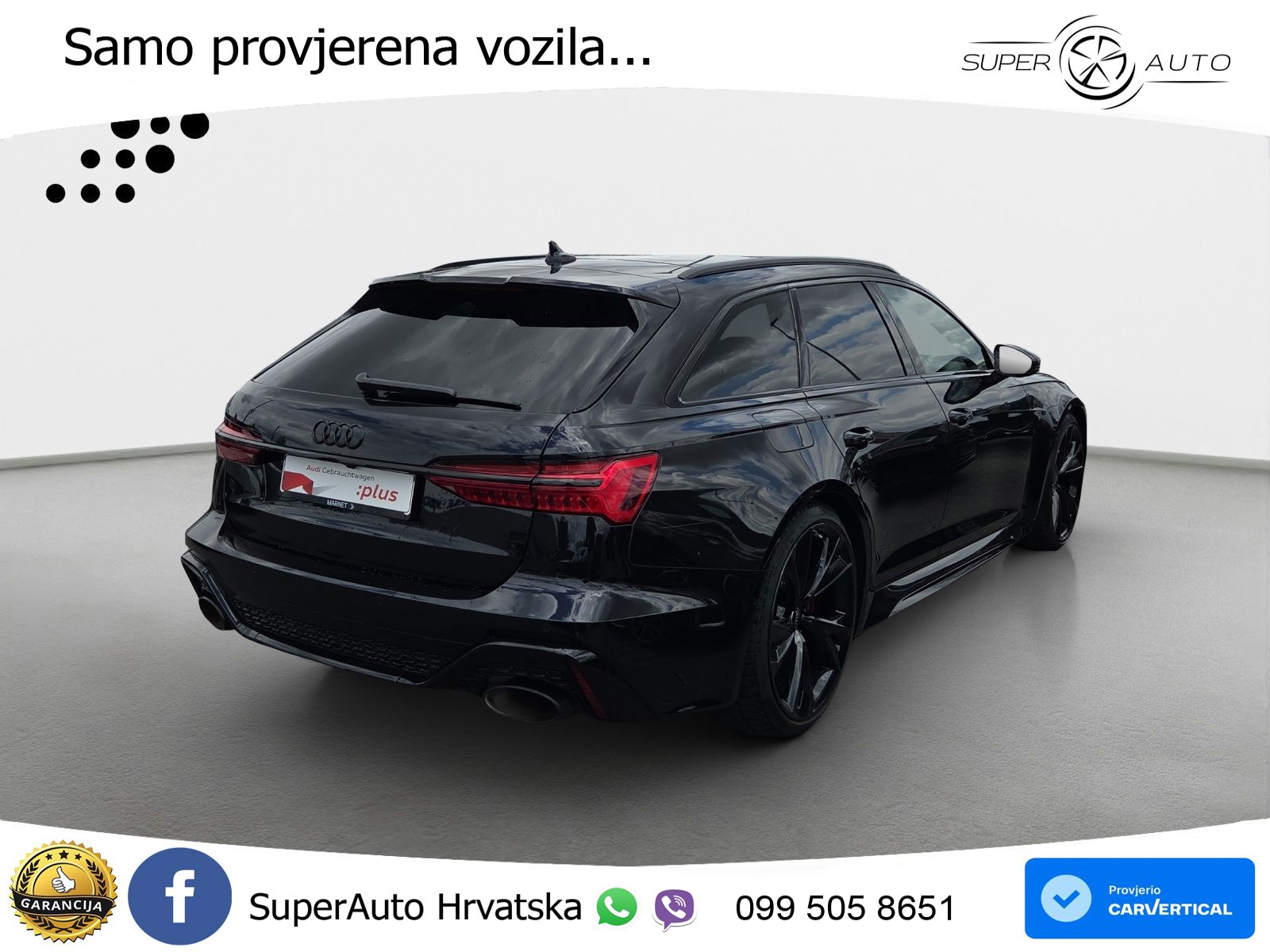 Audi RS6 Avant 4.0 TFSI V8 (600 KS) quattro Tiptronic LED+GR SJED+ACC