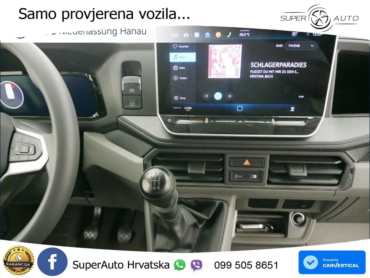 Volkswagen Crafter Kasten langer Radstand AHK Kamera Euro6 177 KS