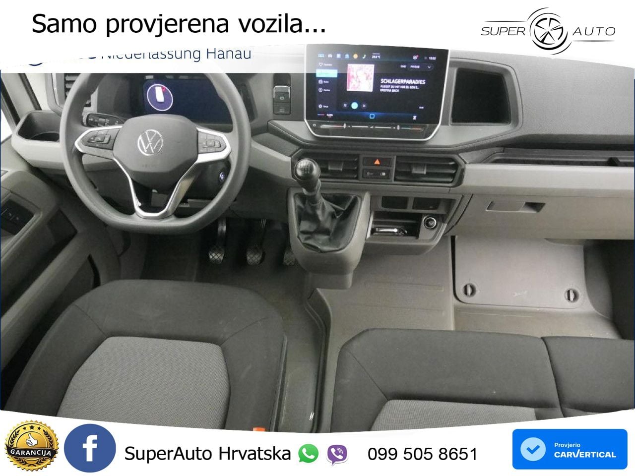Volkswagen Crafter Kasten langer Radstand AHK Kamera Euro6 177 KS
