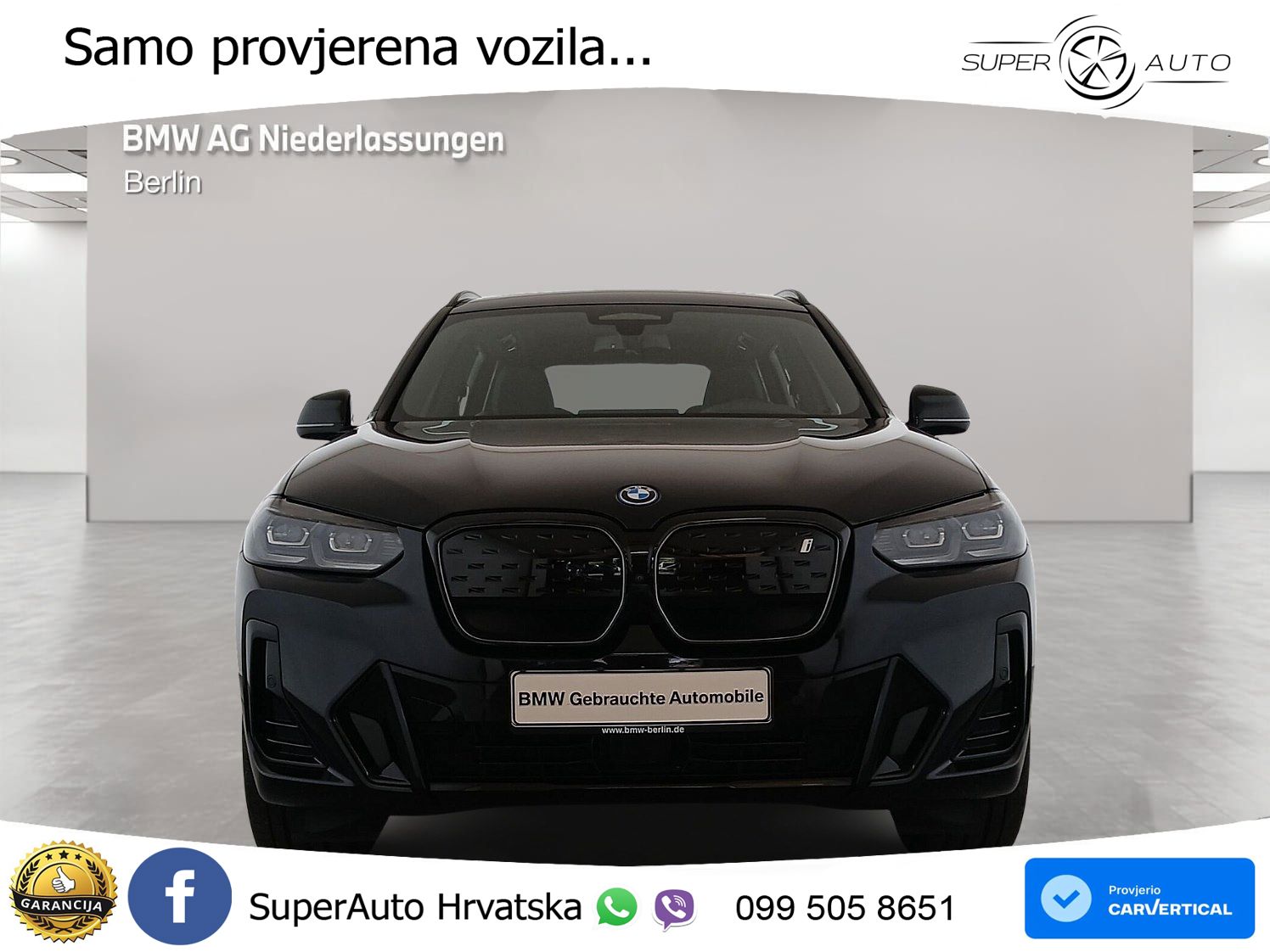 BMW iX3 80 kWh (286 KS) M Sport