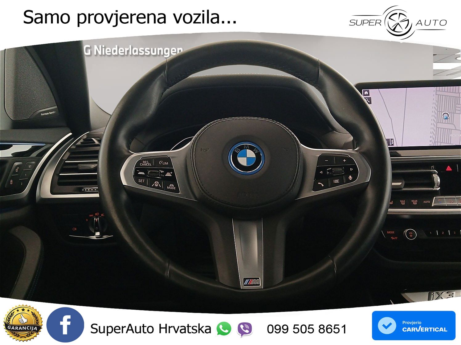 BMW iX3 80 kWh (286 KS) M Sport