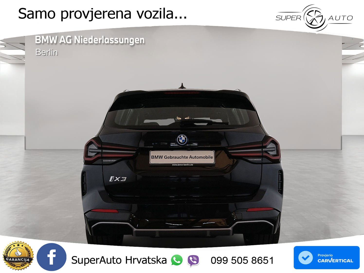 BMW iX3 80 kWh (286 KS) M Sport