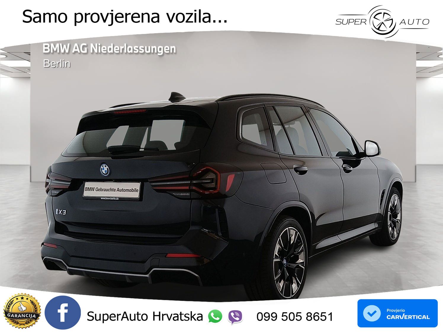 BMW iX3 80 kWh (286 KS) M Sport