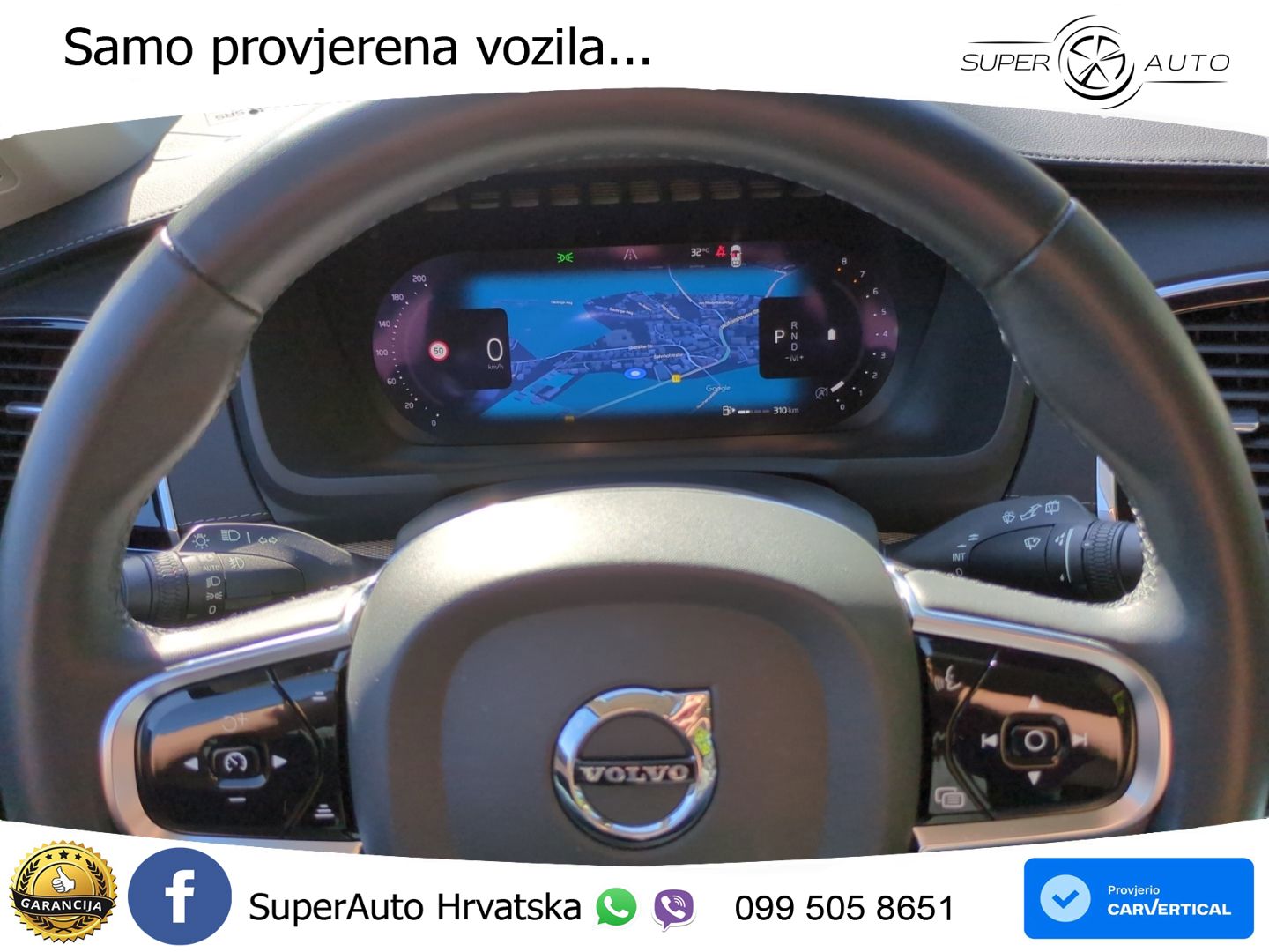 Volvo XC90 2.0 B5 AWD Automatic ZRAČNI+ACC+4xGR SJED+KAM