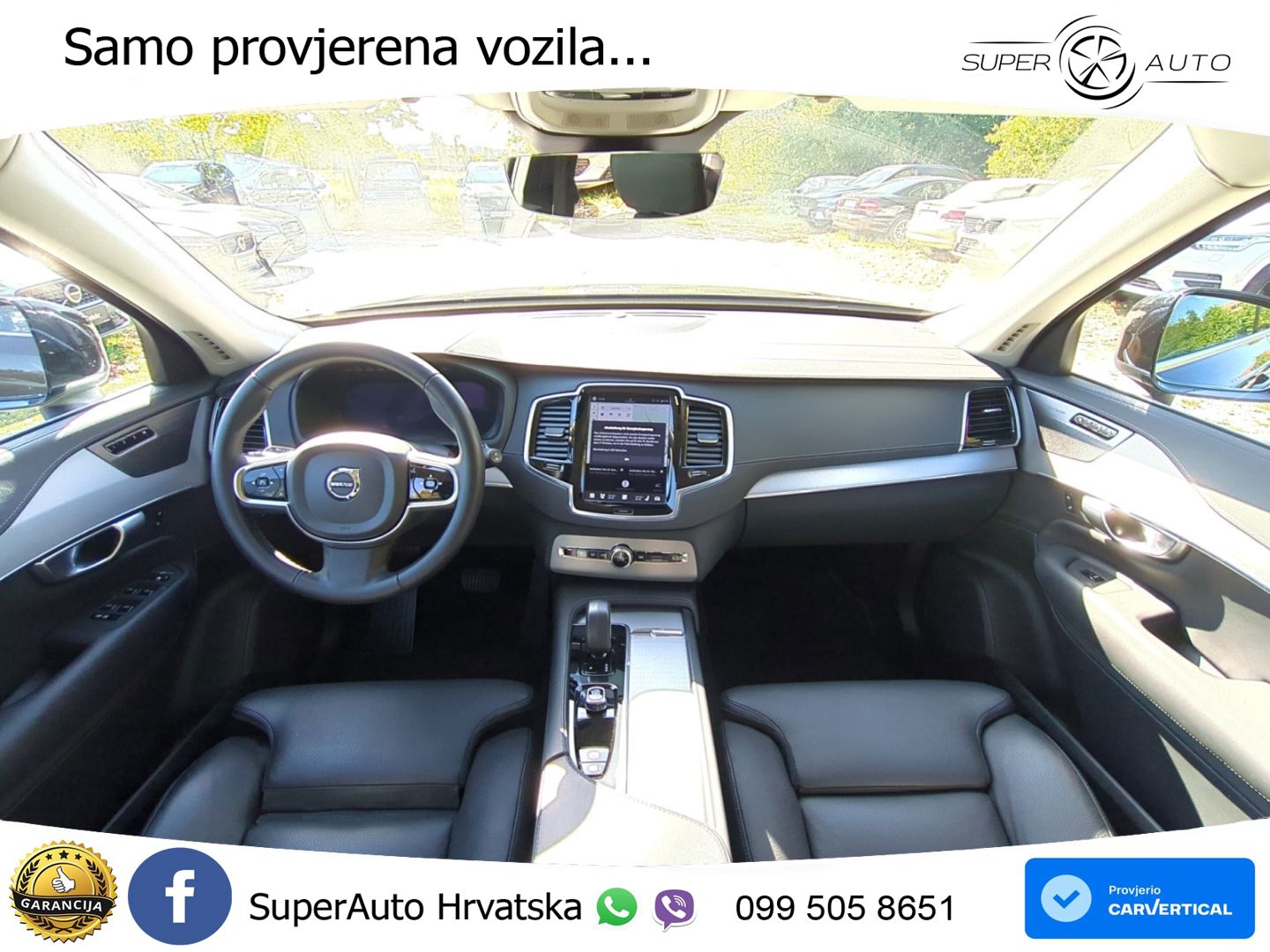 Volvo XC90 2.0 B5 AWD Automatic ZRAČNI+ACC+4xGR SJED+KAM