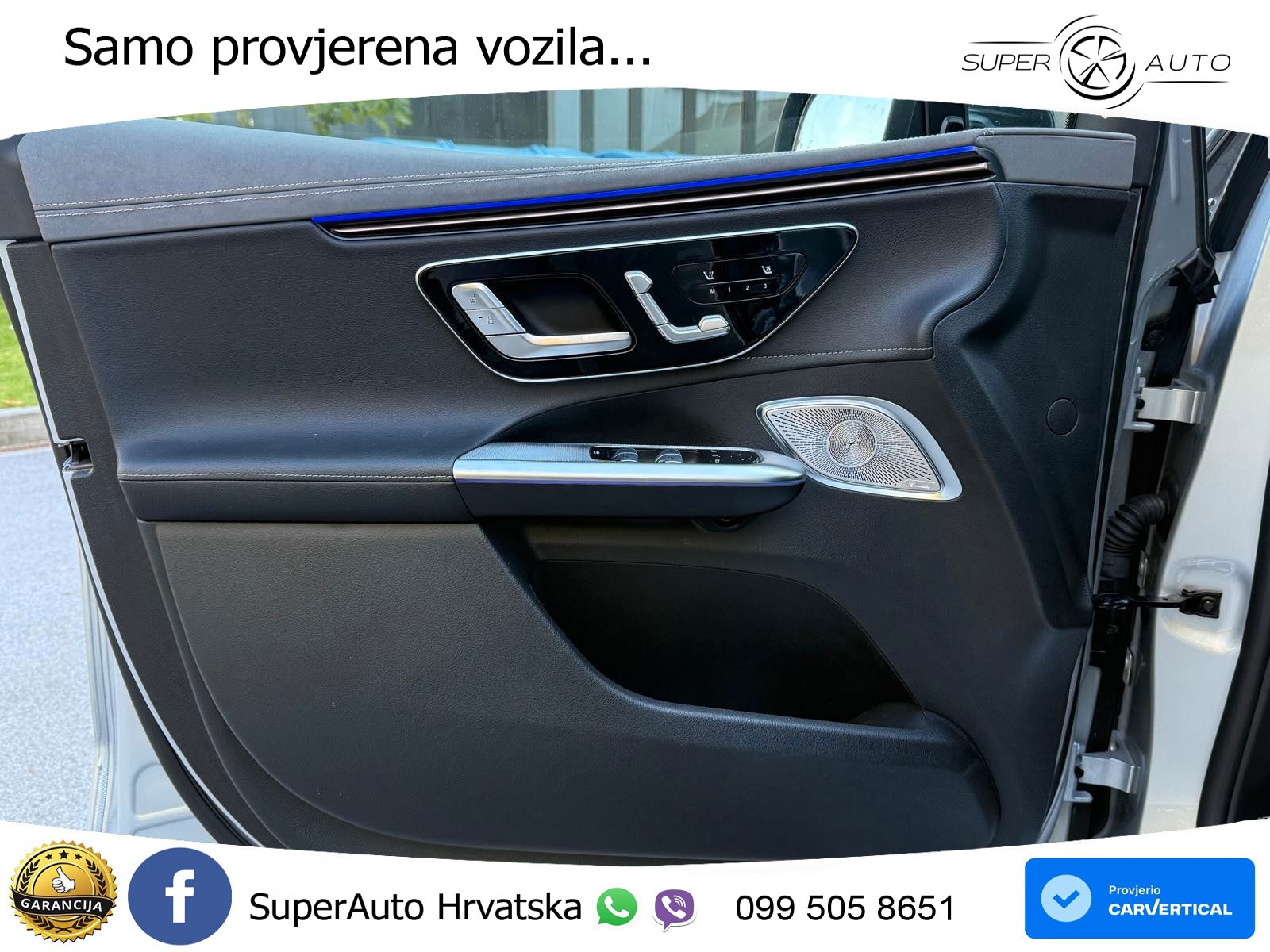 Mercedes EQE SUV 500 105 kWh (408 KS) 4MATIC AMG ZRAČNI+ACC+GR SJED+KAM+PANO