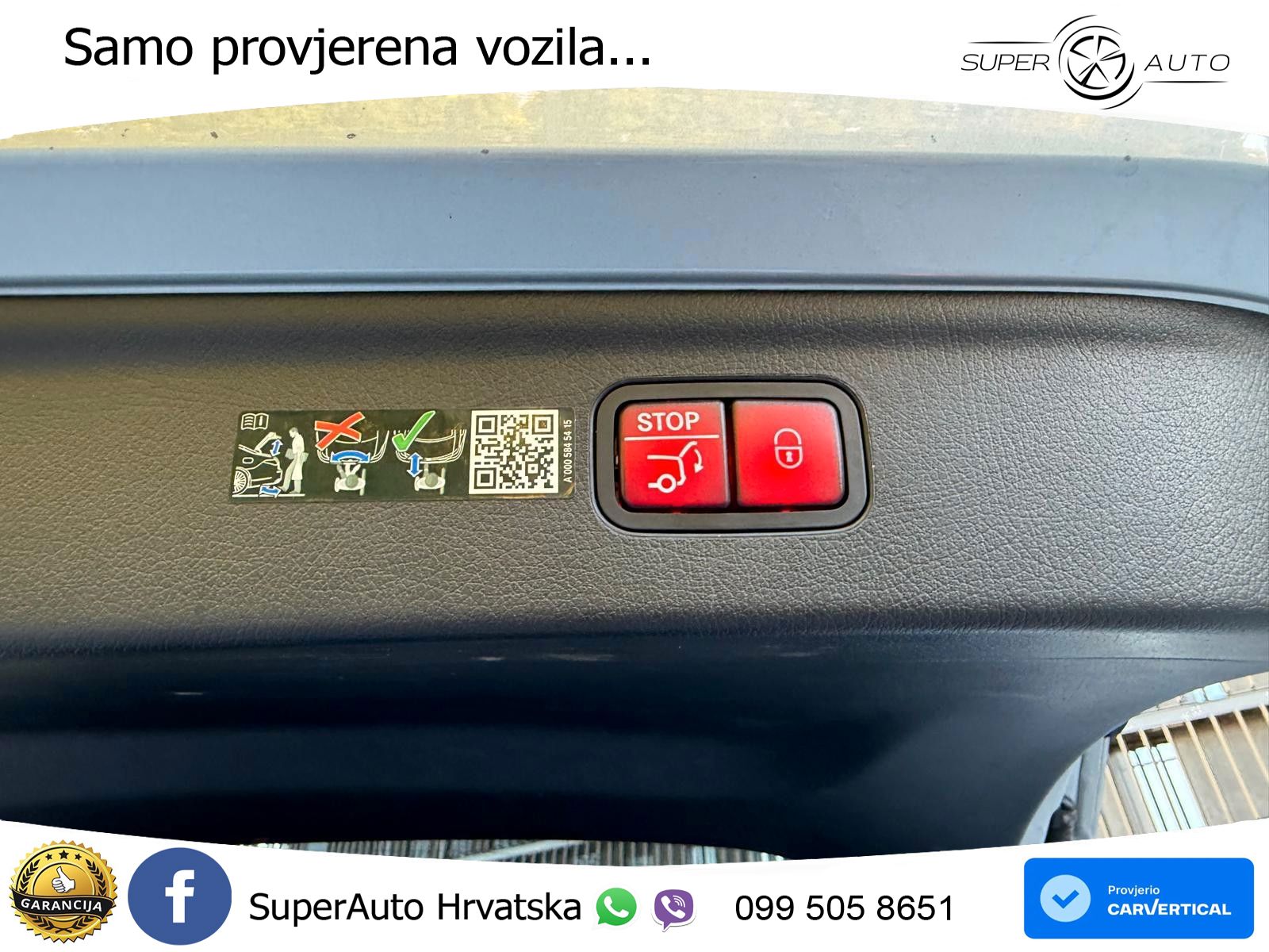 Mercedes EQE SUV 500 105 kWh (408 KS) 4MATIC AMG ZRAČNI+ACC+GR SJED+KAM+PANO