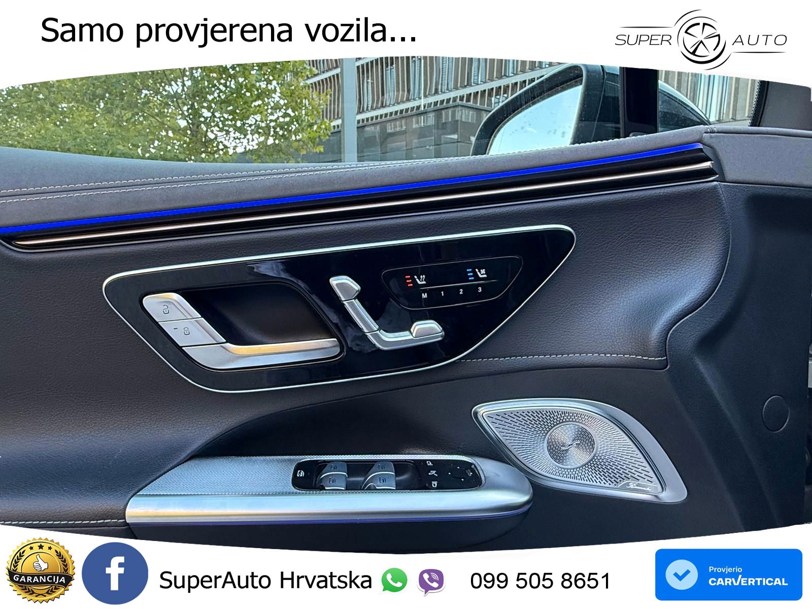 Mercedes EQE SUV 500 105 kWh (408 KS) 4MATIC AMG ZRAČNI+ACC+GR SJED+KAM+PANO