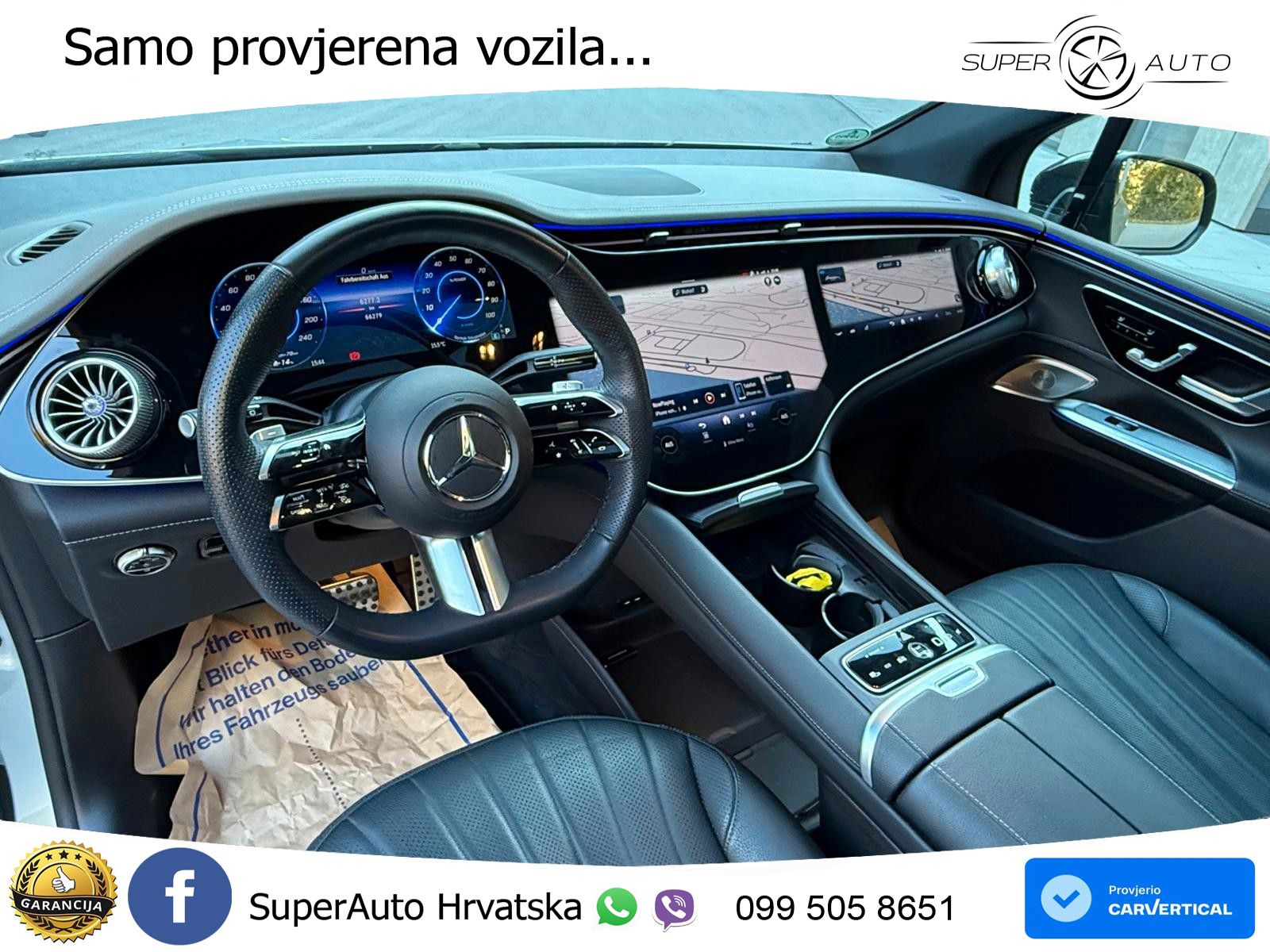 Mercedes EQE SUV 500 105 kWh (408 KS) 4MATIC AMG ZRAČNI+ACC+GR SJED+KAM+PANO