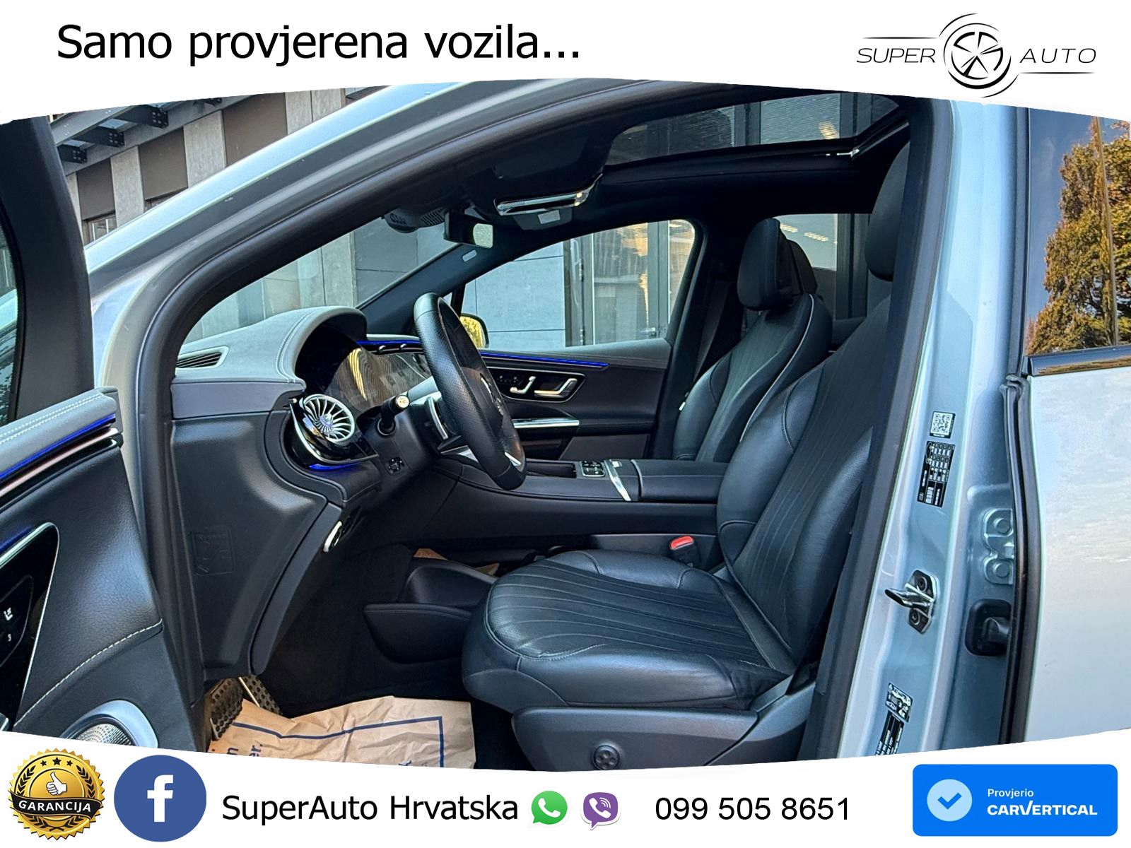 Mercedes EQE SUV 500 105 kWh (408 KS) 4MATIC AMG ZRAČNI+ACC+GR SJED+KAM+PANO