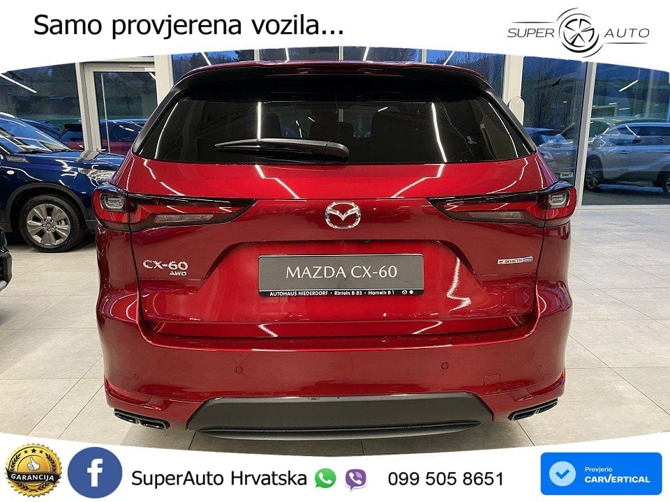 Mazda CX-60 2.5 e-Skyactiv (328 KS) AWD Automatic MATRIX+GR SJED+KAM