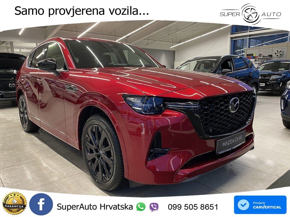 Mazda CX-60 2.5 e-Skyactiv (328 KS) AWD Automatic MATRIX+GR SJED+KAM