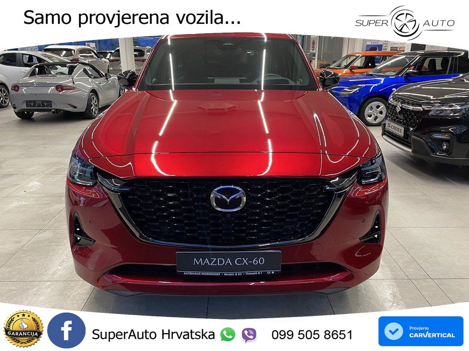 Mazda CX-60 2.5 e-Skyactiv (328 KS) AWD Automatic MATRIX+GR SJED+KAM