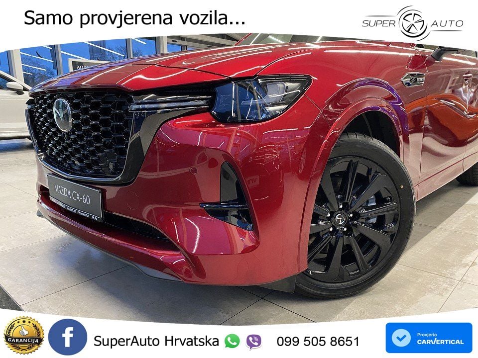 Mazda CX-60 2.5 e-Skyactiv (328 KS) AWD Automatic MATRIX+GR SJED+KAM