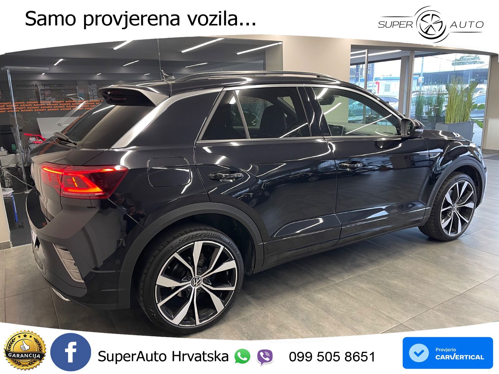 Volkswagen T-Roc 2.0 TDI (150 KS) DSG R-Line LED+GR SJED+ACC