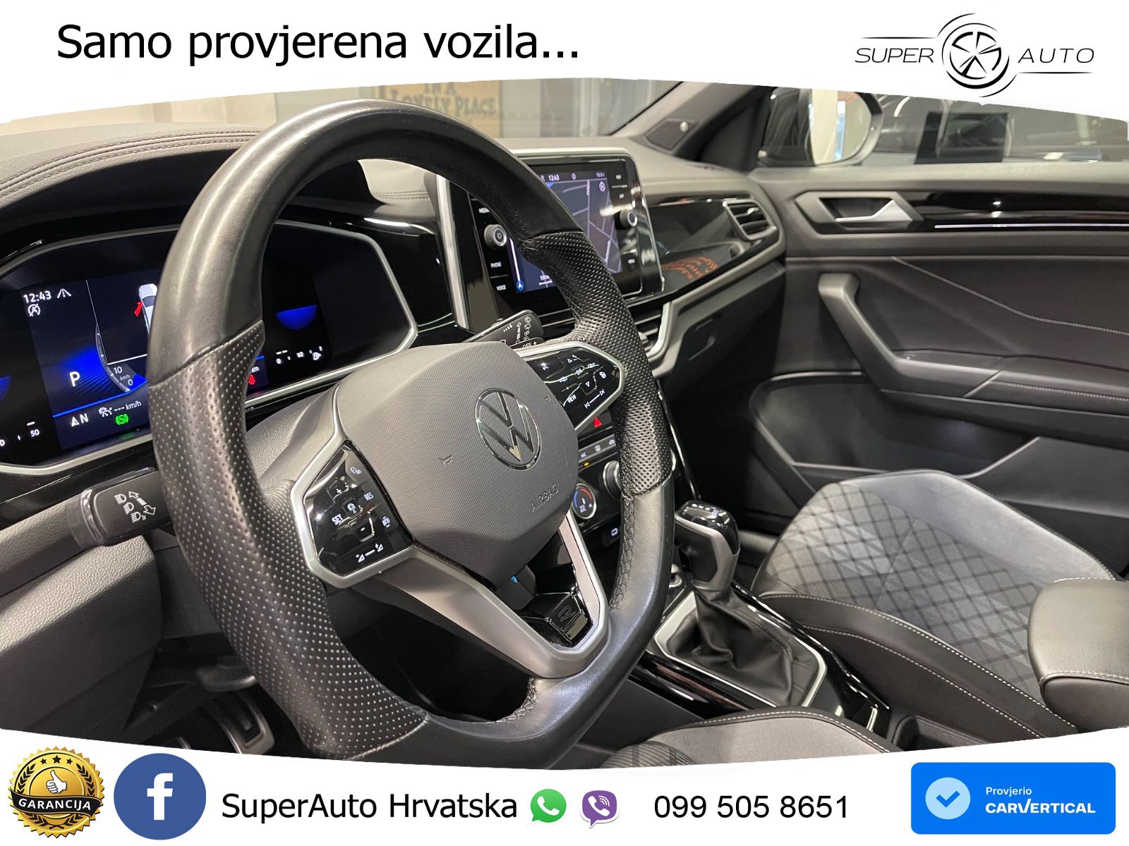 Volkswagen T-Roc 2.0 TDI (150 KS) DSG R-Line LED+GR SJED+ACC