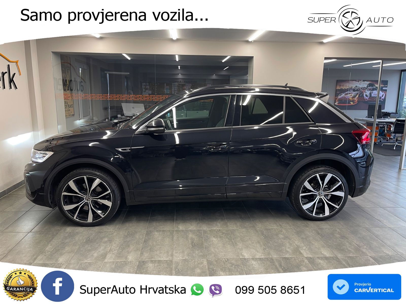 Volkswagen T-Roc 2.0 TDI (150 KS) DSG R-Line LED+GR SJED+ACC
