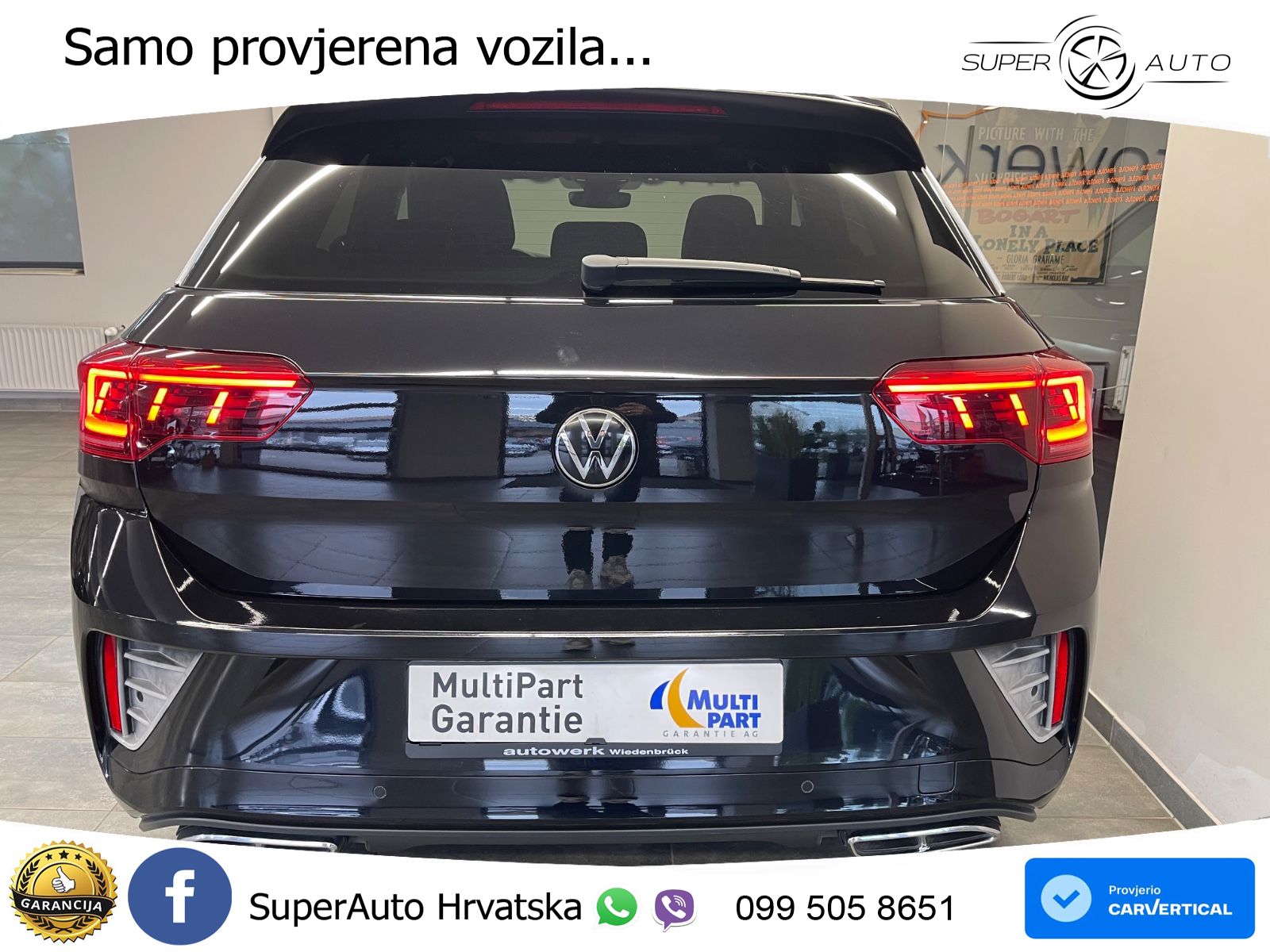 Volkswagen T-Roc 2.0 TDI (150 KS) DSG R-Line LED+GR SJED+ACC