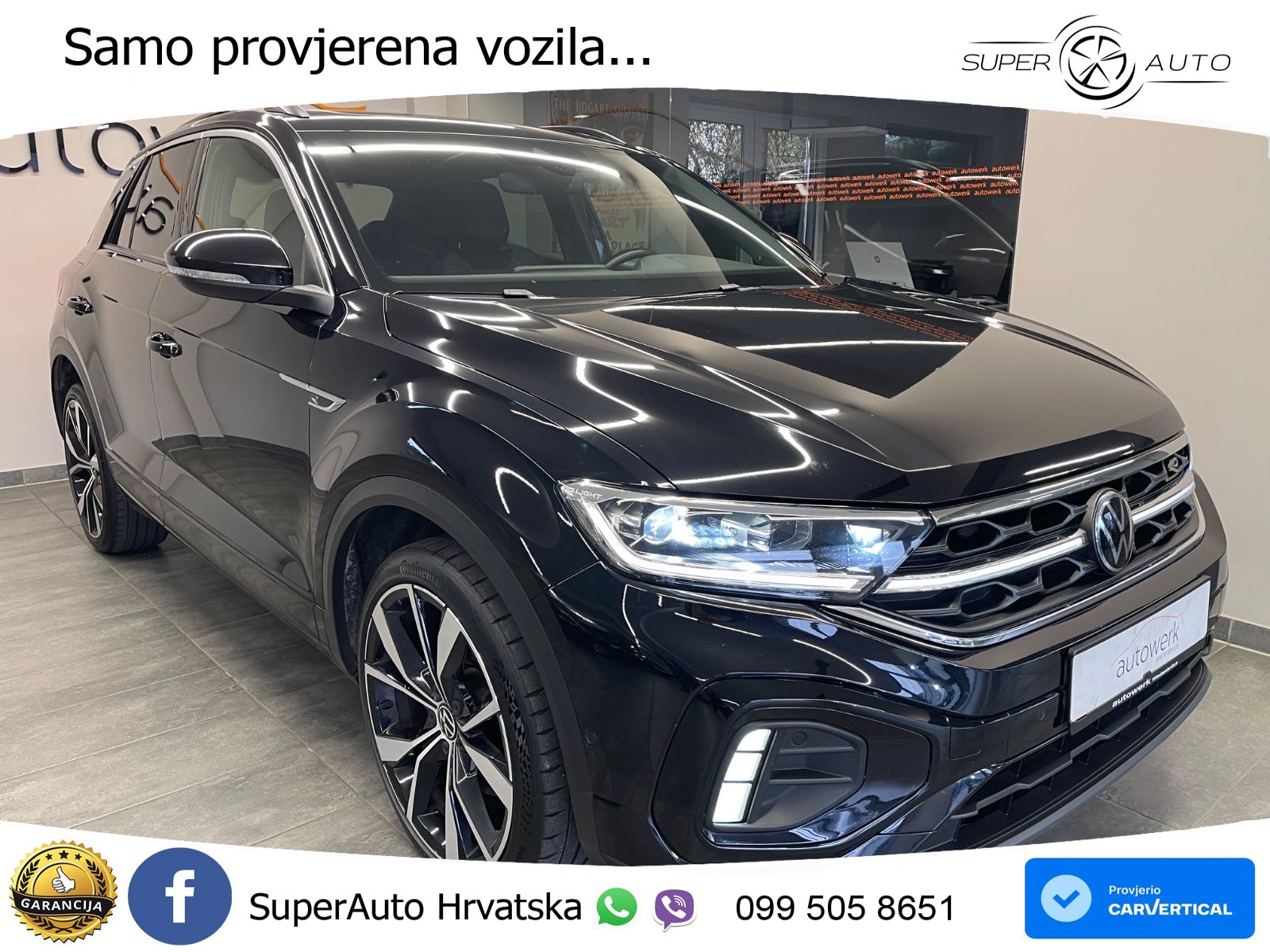 Volkswagen T-Roc 2.0 TDI (150 KS) DSG R-Line LED+GR SJED+ACC