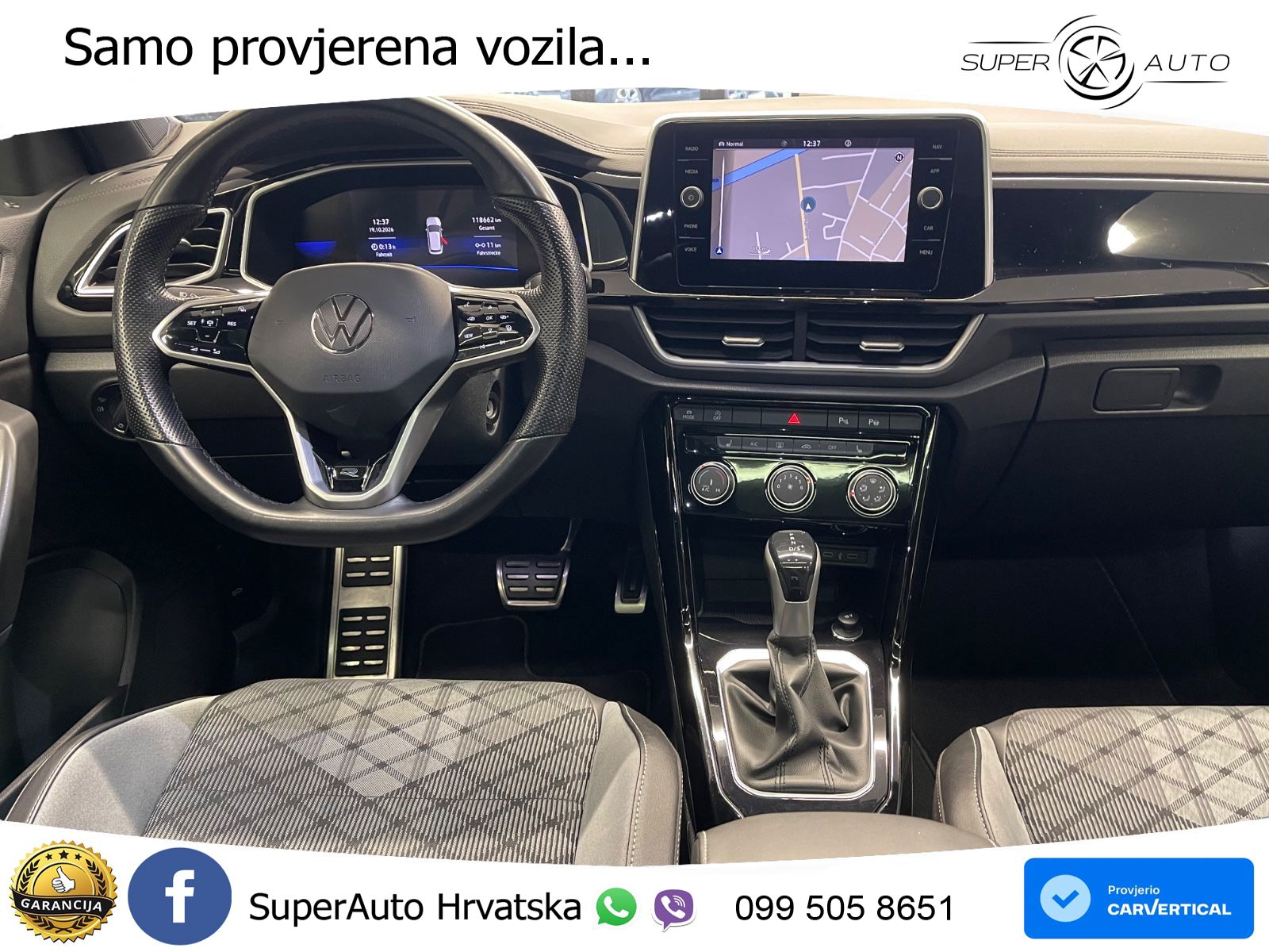 Volkswagen T-Roc 2.0 TDI (150 KS) DSG R-Line LED+GR SJED+ACC