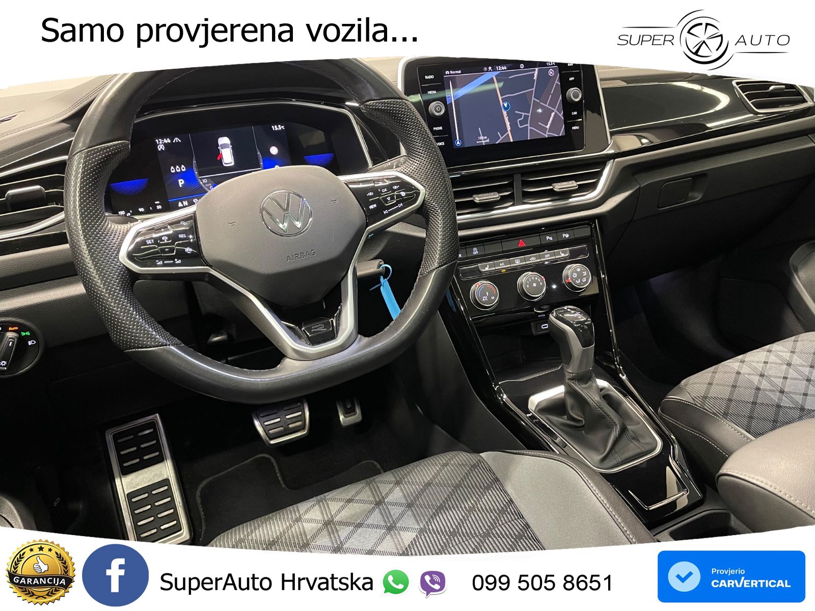 Volkswagen T-Roc 2.0 TDI (150 KS) DSG R-Line LED+GR SJED+ACC