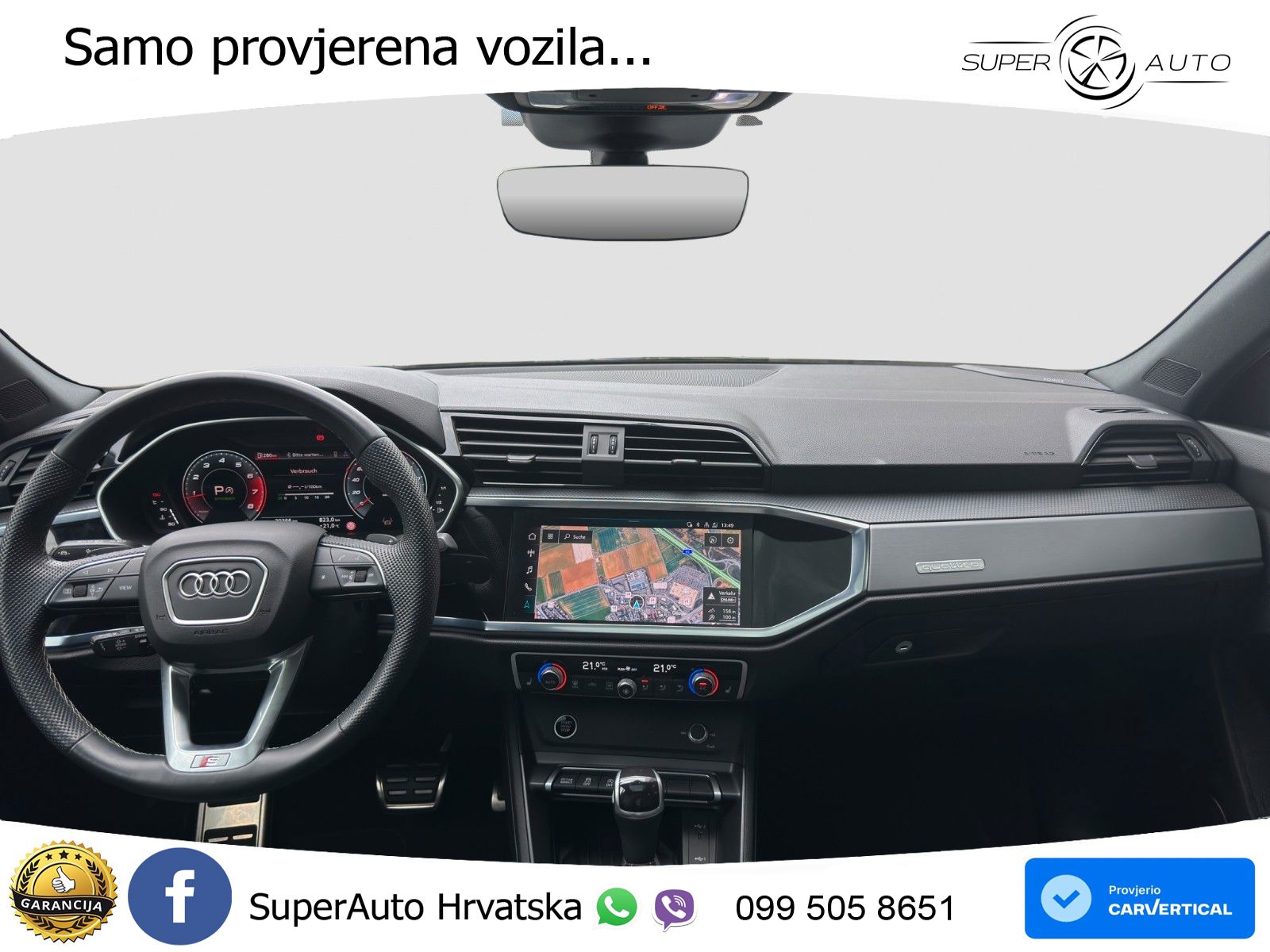 Audi Q3 II Sportback 40 TFSI (190 KS) quattro S tronic S line LED+GR SJED+ACC