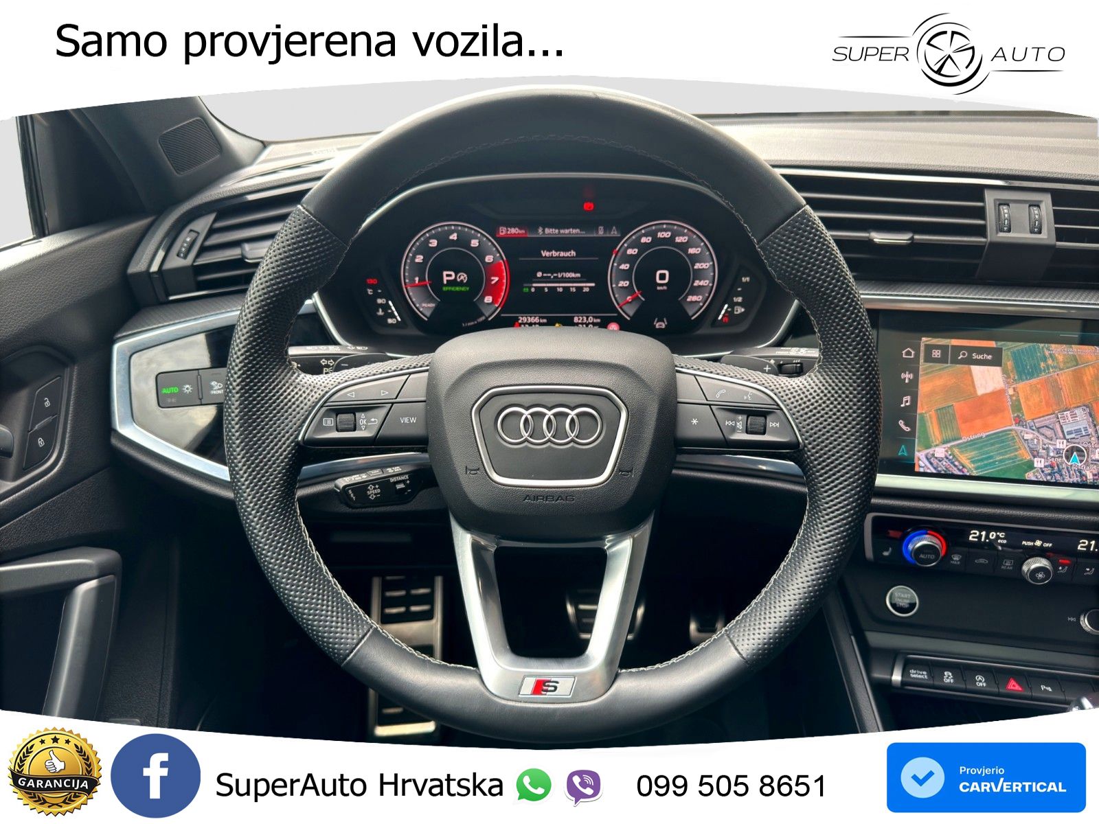 Audi Q3 II Sportback 40 TFSI (190 KS) quattro S tronic S line LED+GR SJED+ACC