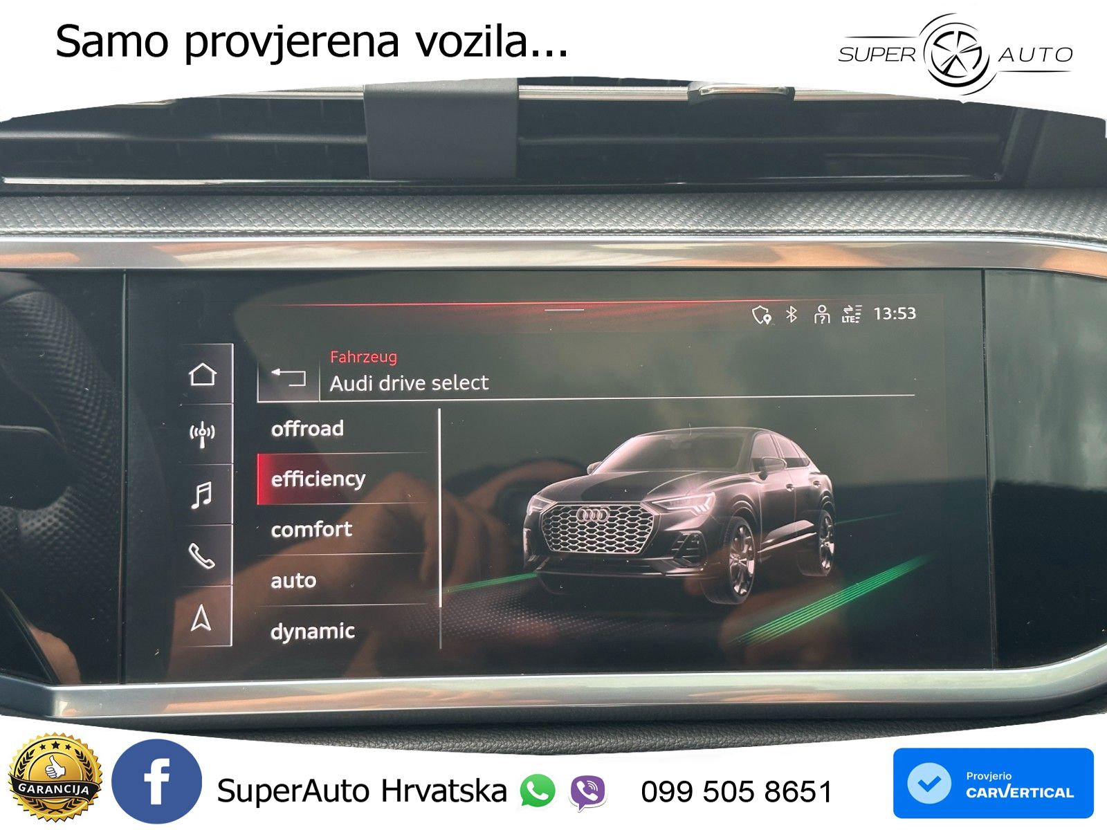 Audi Q3 II Sportback 40 TFSI (190 KS) quattro S tronic S line LED+GR SJED+ACC