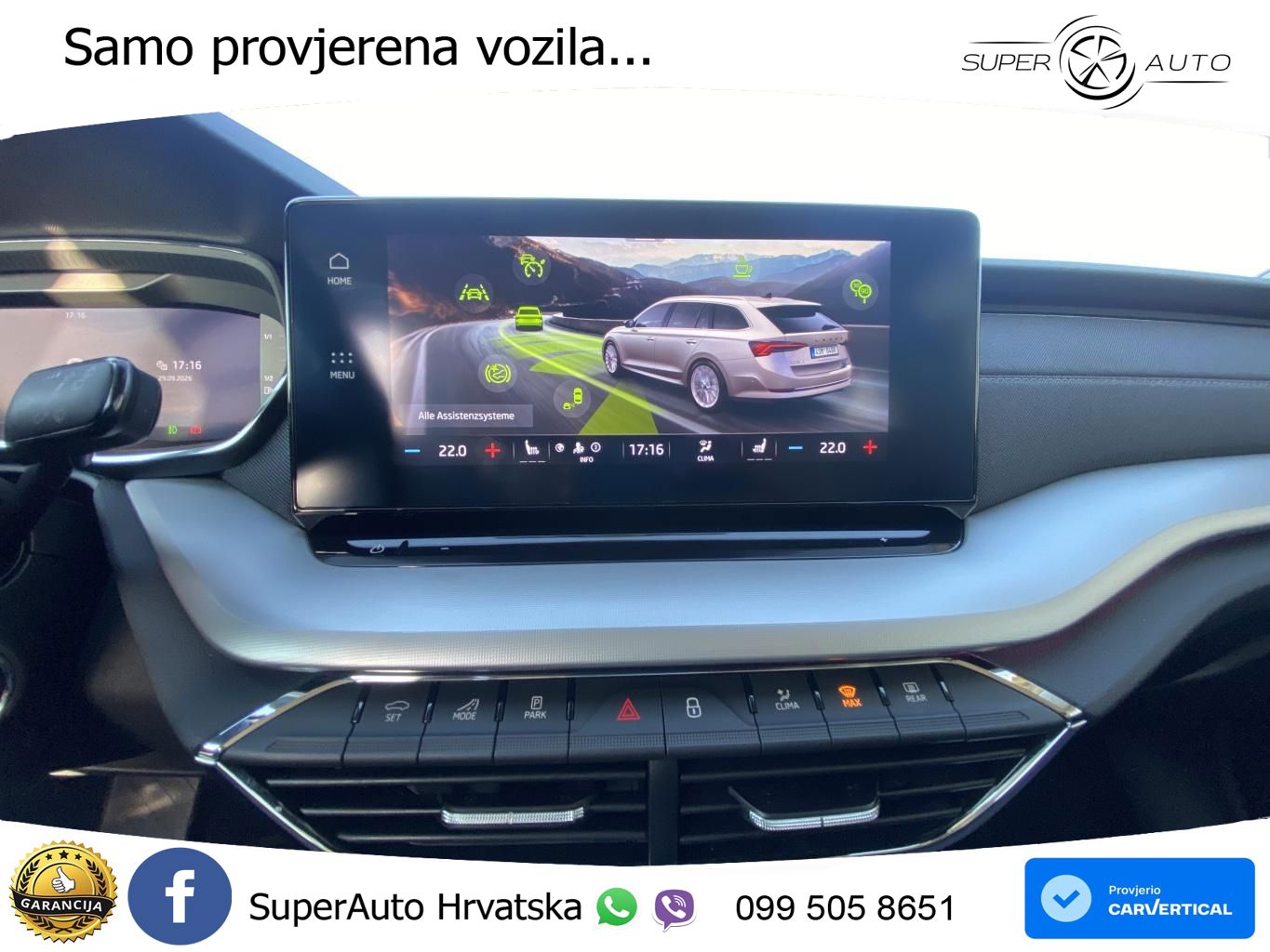 Škoda Octavia Combi 1.5 TSI (150 KS) DSG LED+GR SJED+ACC