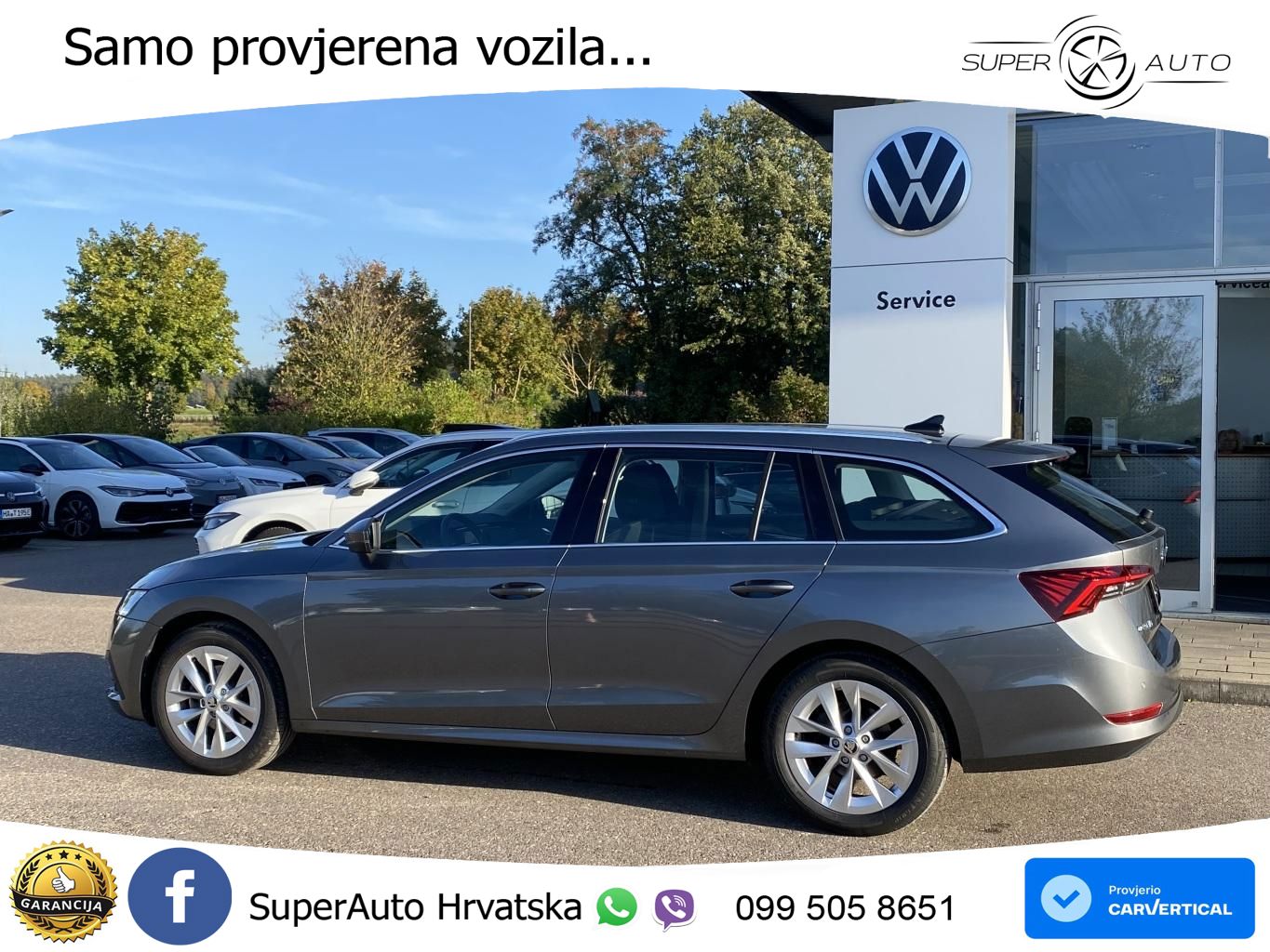 Škoda Octavia Combi 1.5 TSI (150 KS) DSG LED+GR SJED+ACC