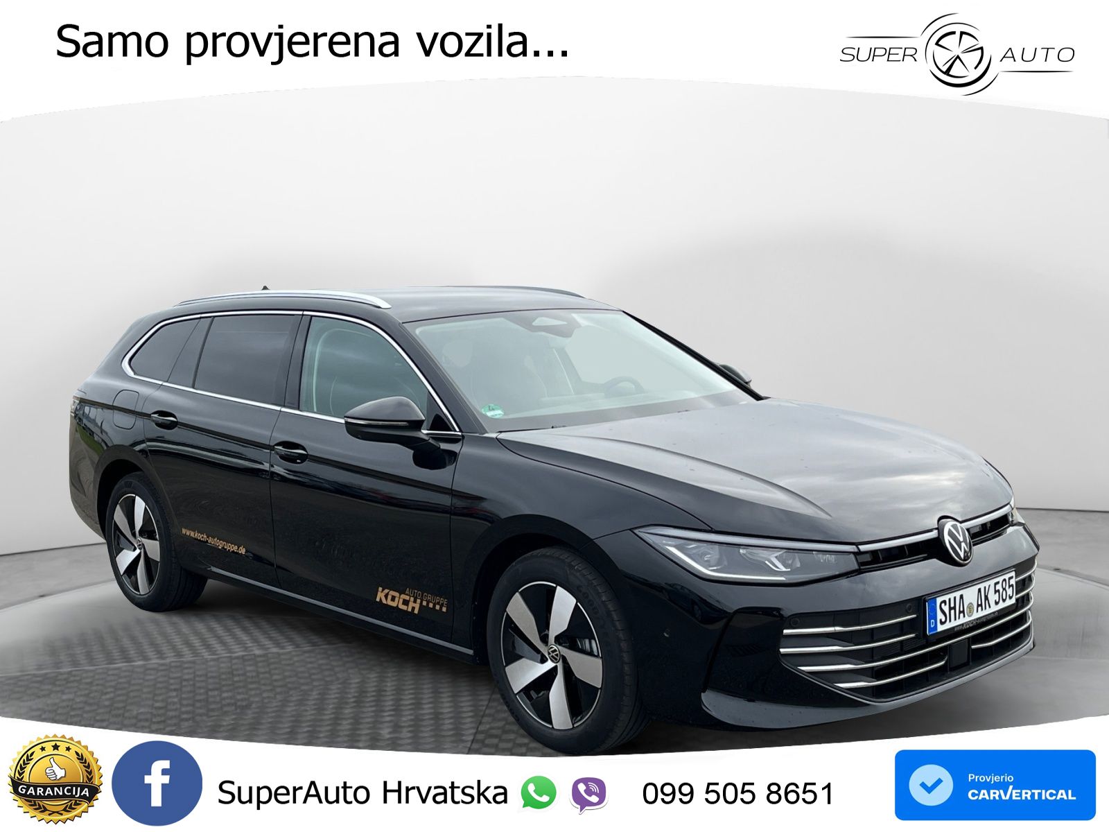 Volkswagen Passat Variant 1.5 TSI (272 KS) eHybrid DSG Business LED+GR SJED+ACC