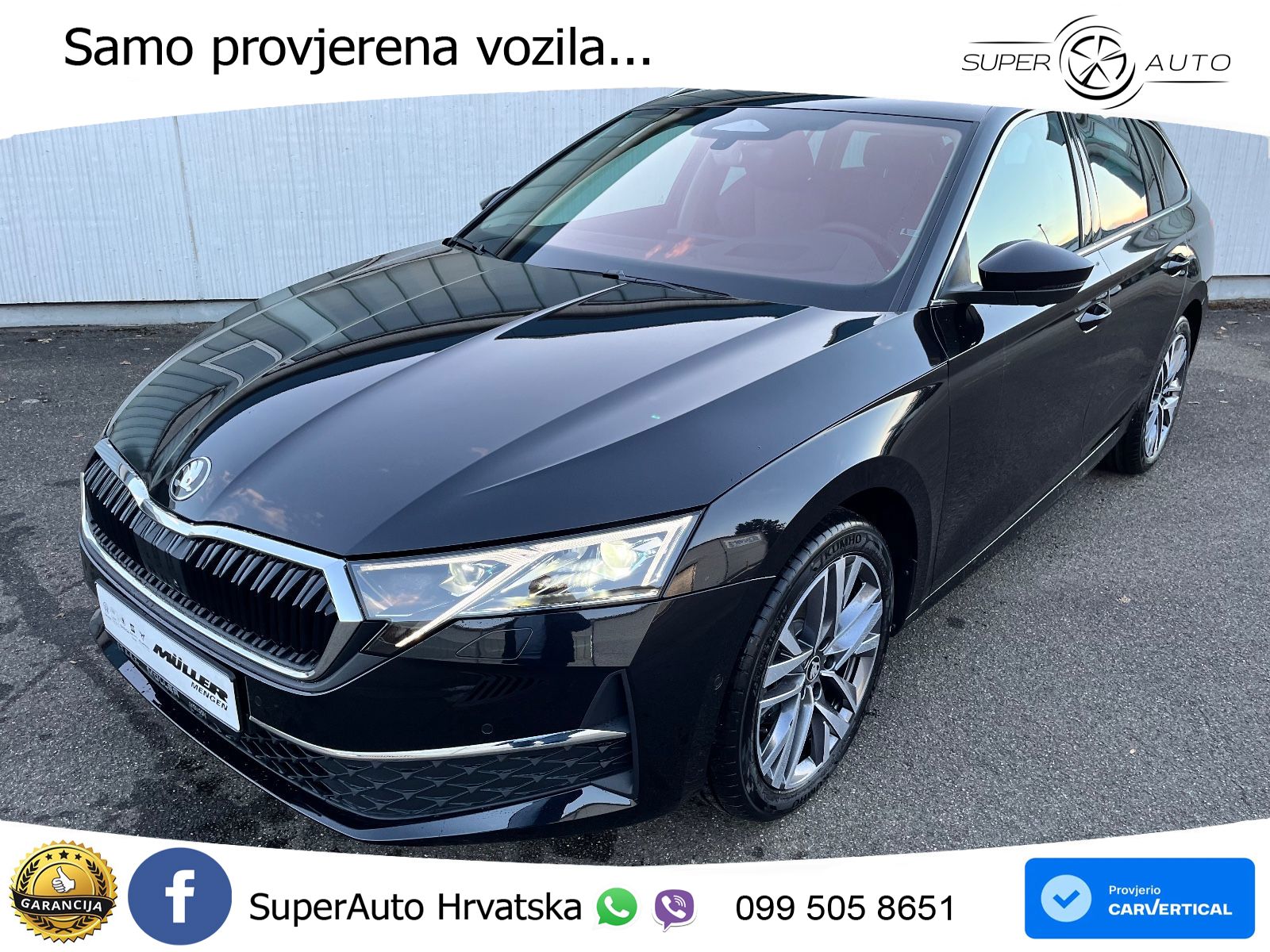 Škoda Octavia Combi 1.5 TSI (150 KS) DSG LED+GR SJED+ACC