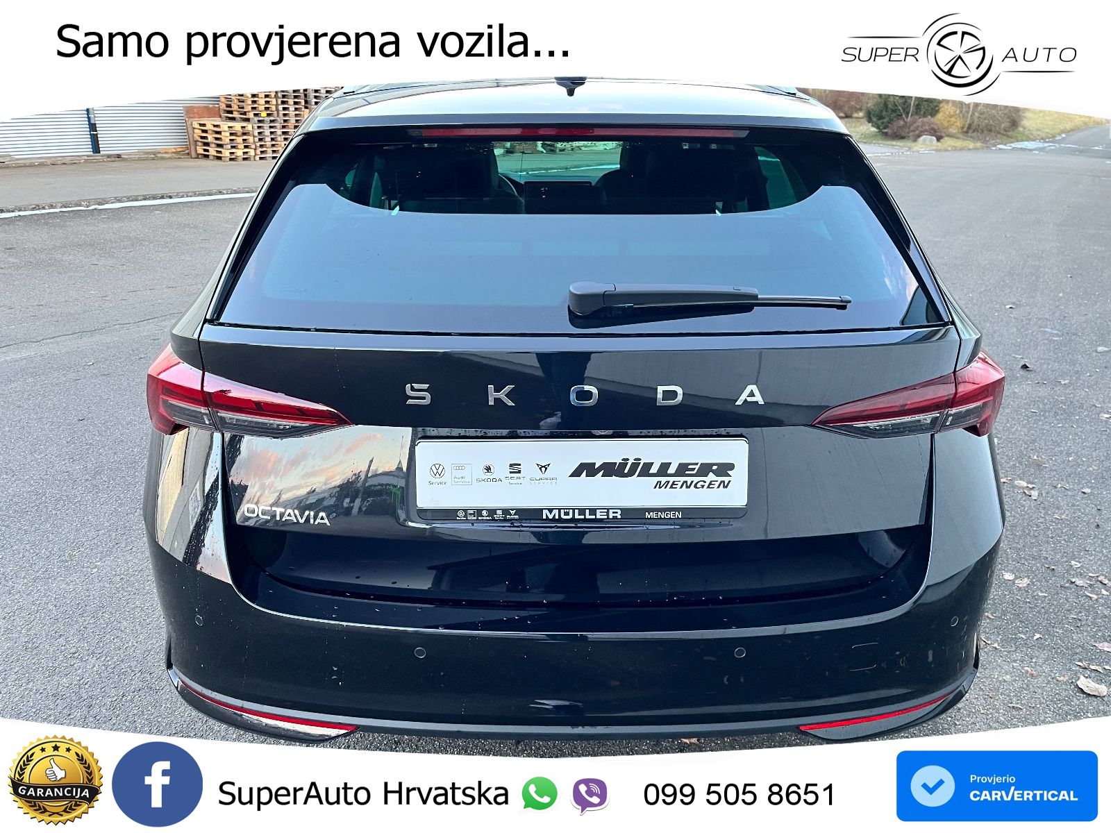 Škoda Octavia Combi 1.5 TSI (150 KS) DSG LED+GR SJED+ACC