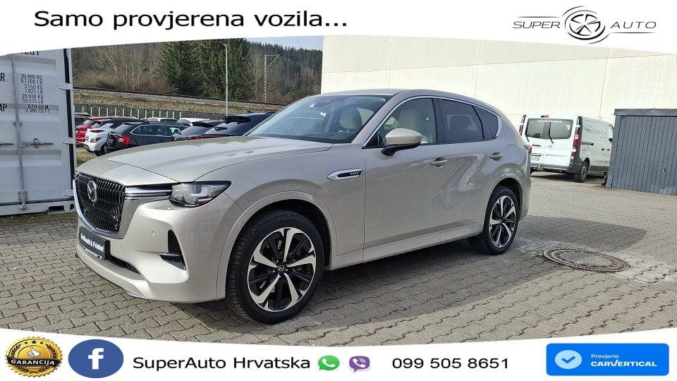 Mazda CX-60 2.5 e-Skyactiv (328 KS) AWD Automatic LED+GR SJED+ACC