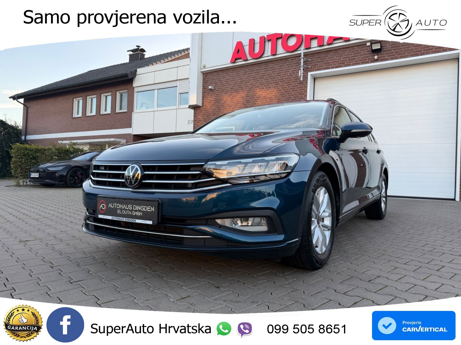 Volkswagen Passat Variant 2.0 TDI (150 KS) DSG Business LED+GR SJED+ACC